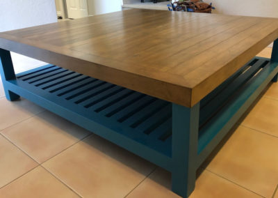Blue Coffee Table