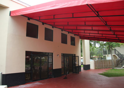 Canopy Installation at Barry University