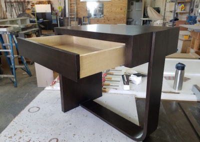 Dark Walnut Side Tables