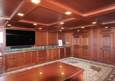 Tom’s Custom Mahogany Home Office
